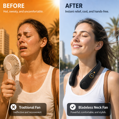 Portable Bladeless Neck Fan
