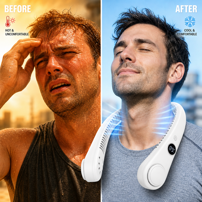 Rechargeable Neck Fan